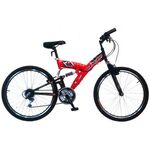 Велосипед RANGER TEXAS DS (Черный-красный)