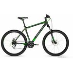 Велосипед KELLYS 18 VIPER 30 BLACK GREEN (26') 17.5'