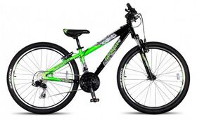 Велосипед COMANCHE ONTARIO COMP (Черный-зеленый)